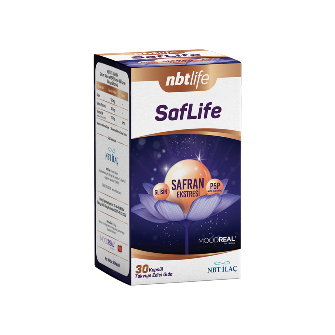 NBT Life Saflife Safran Ekstresi 30 Kapsül - NBT Life