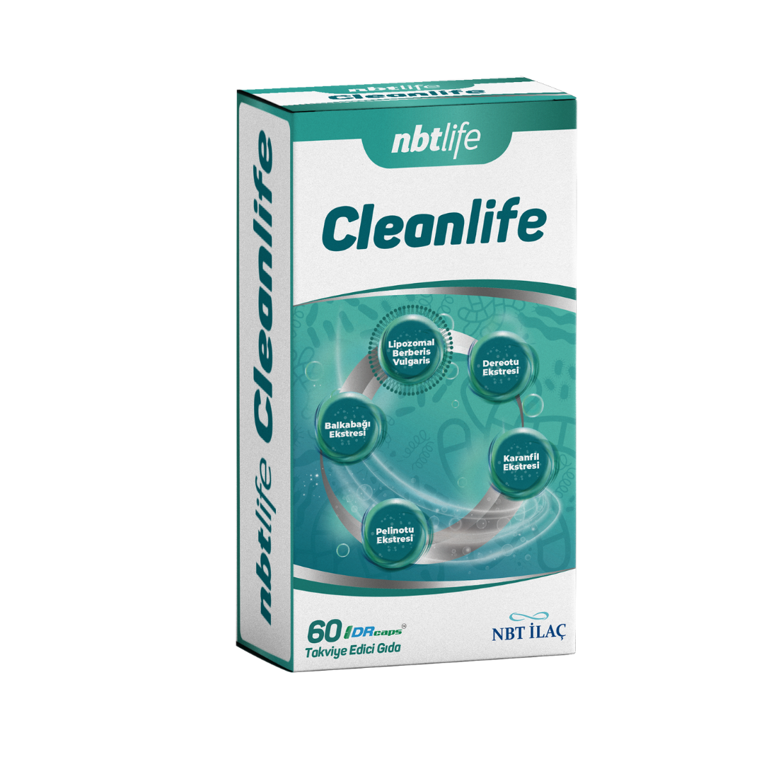 NbtLlife Cleanlife Takviye Edici Gıda 60 Kapsül - NBT Life