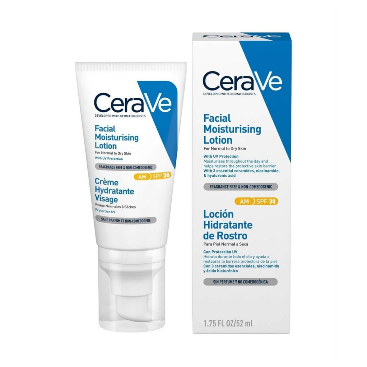 Nemlendirici Yüz Kremi Spf30 52 Ml - Cerave
