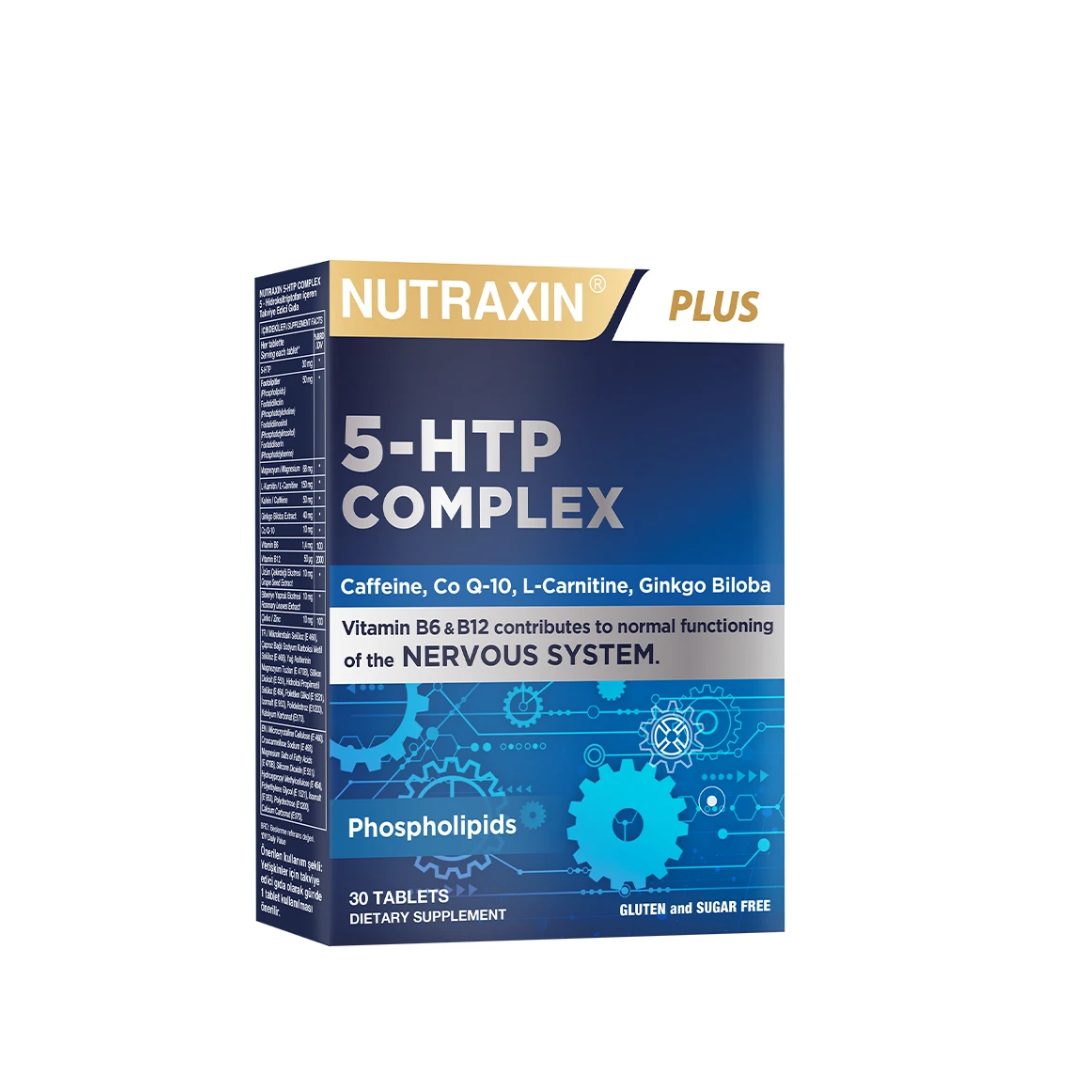 Nutraxin 5-HTP Complex Takviye Edici Gıda 30 Tablet - Nutraxin