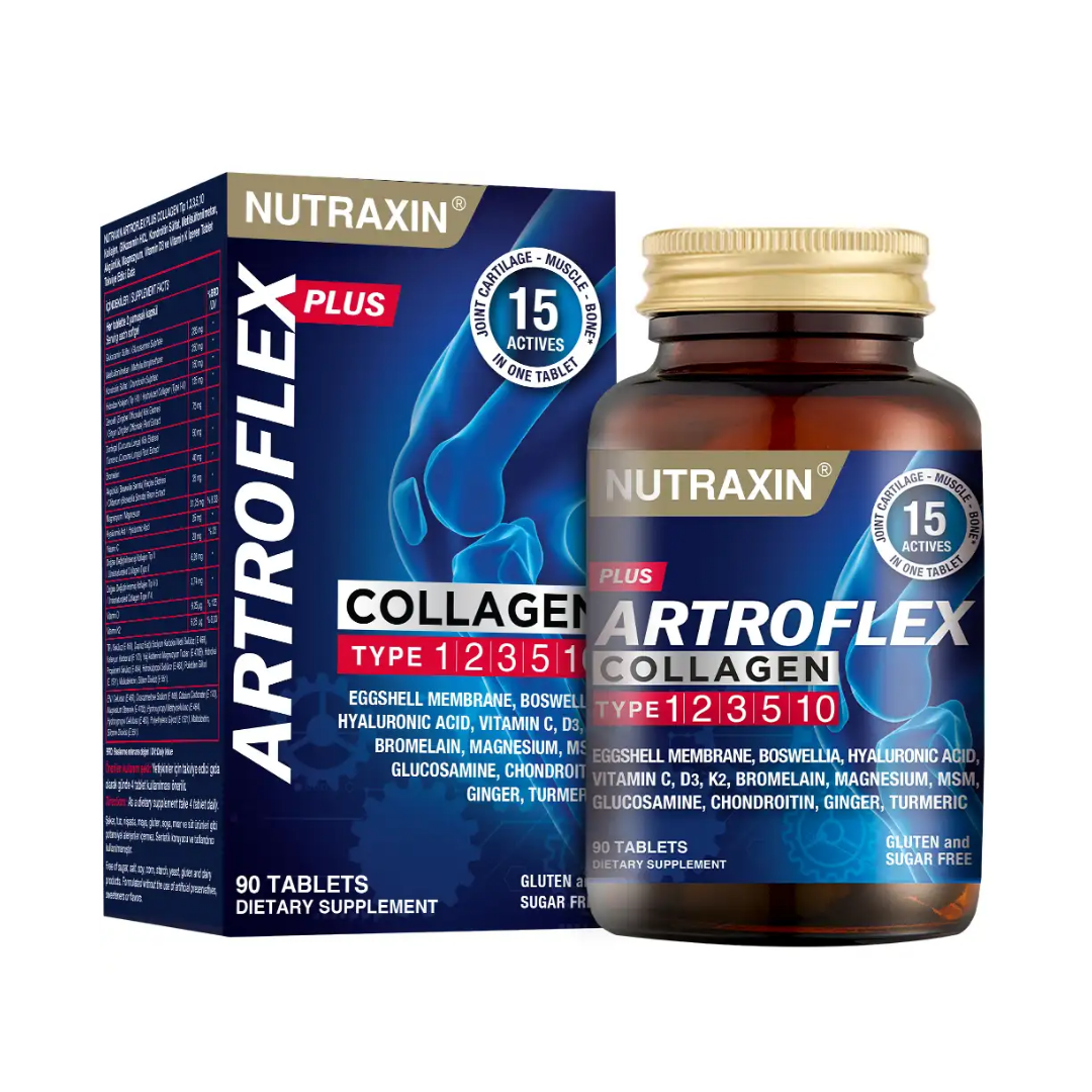Nutraxin Artroflex Plus Collagen 90 Tablet - Nutraxin