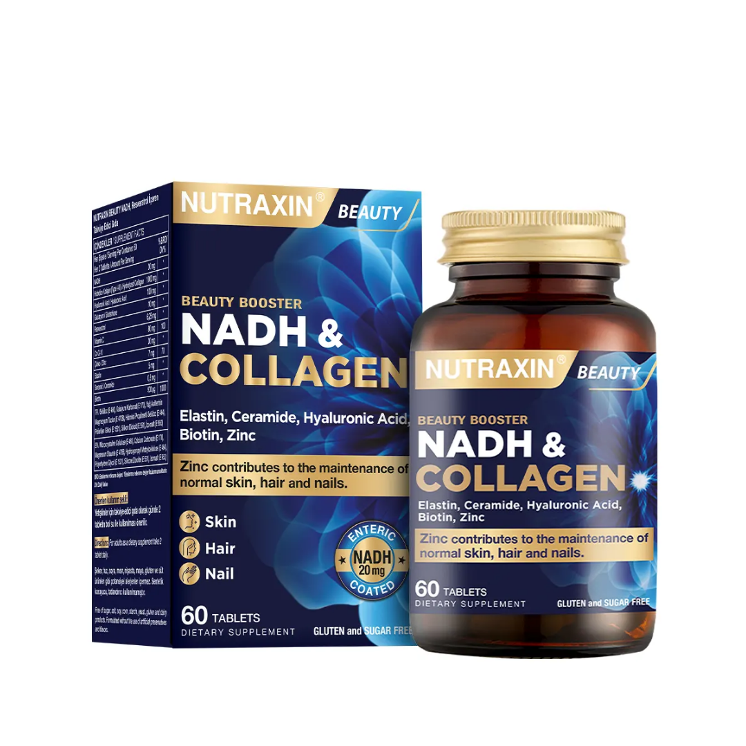 Nutraxin Nadh Collagen Collagen Takviye Edici Gıda 60 Tablet - Nutraxin