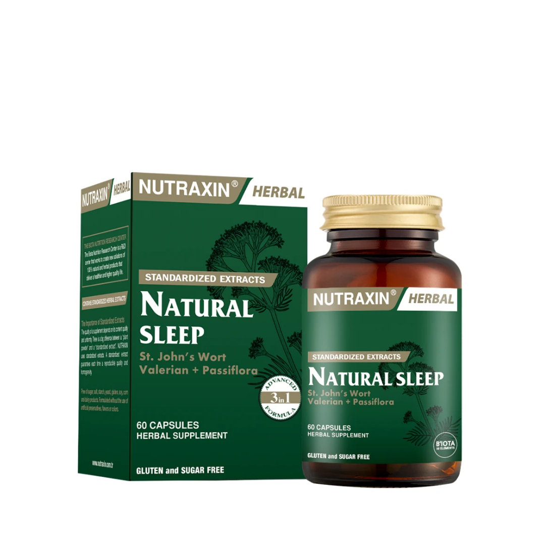 Nutraxin Naturel Sleep 60 Kapsül - Nutraxin