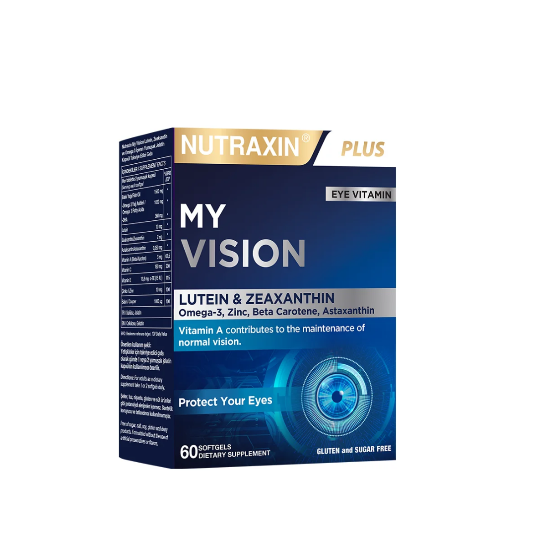 Nutraxin Plus My Vision 60 Kapsül - Nutraxin