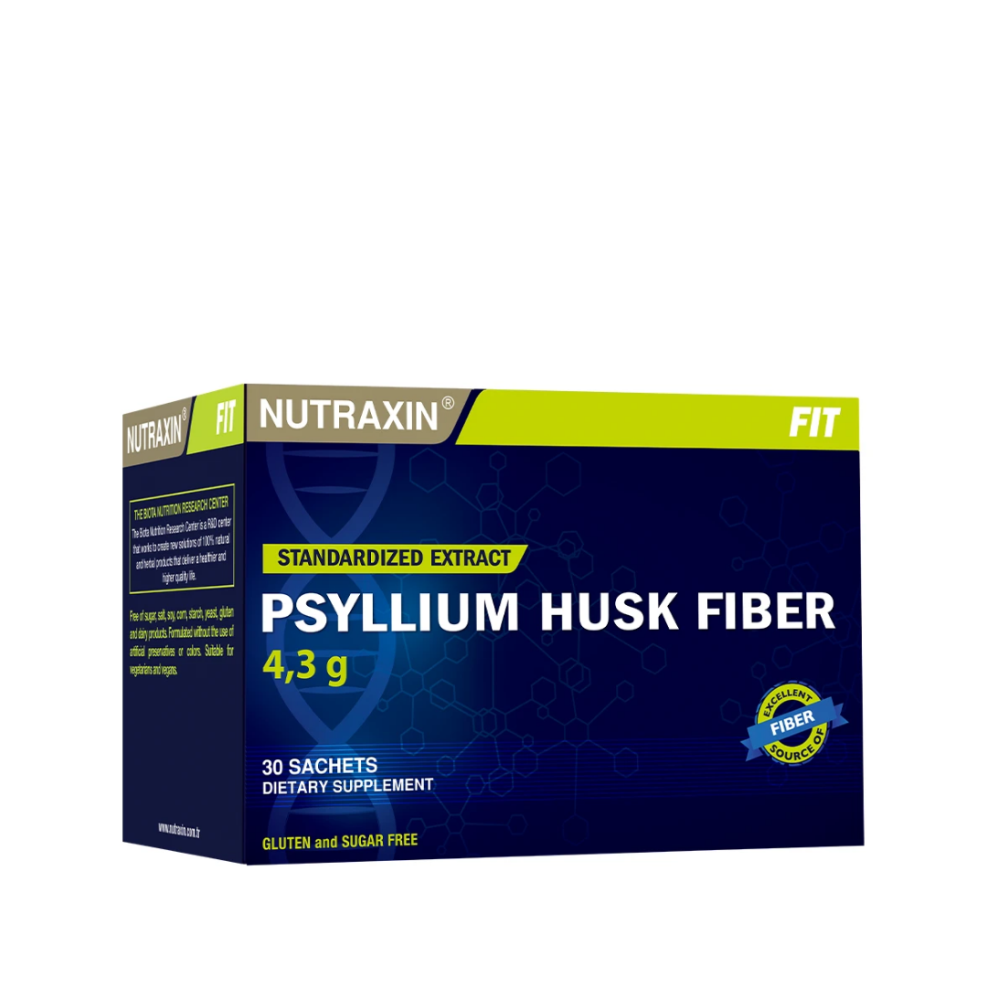 Nutraxin Psyllium Husk Fiber 30 Saşe - Nutraxin