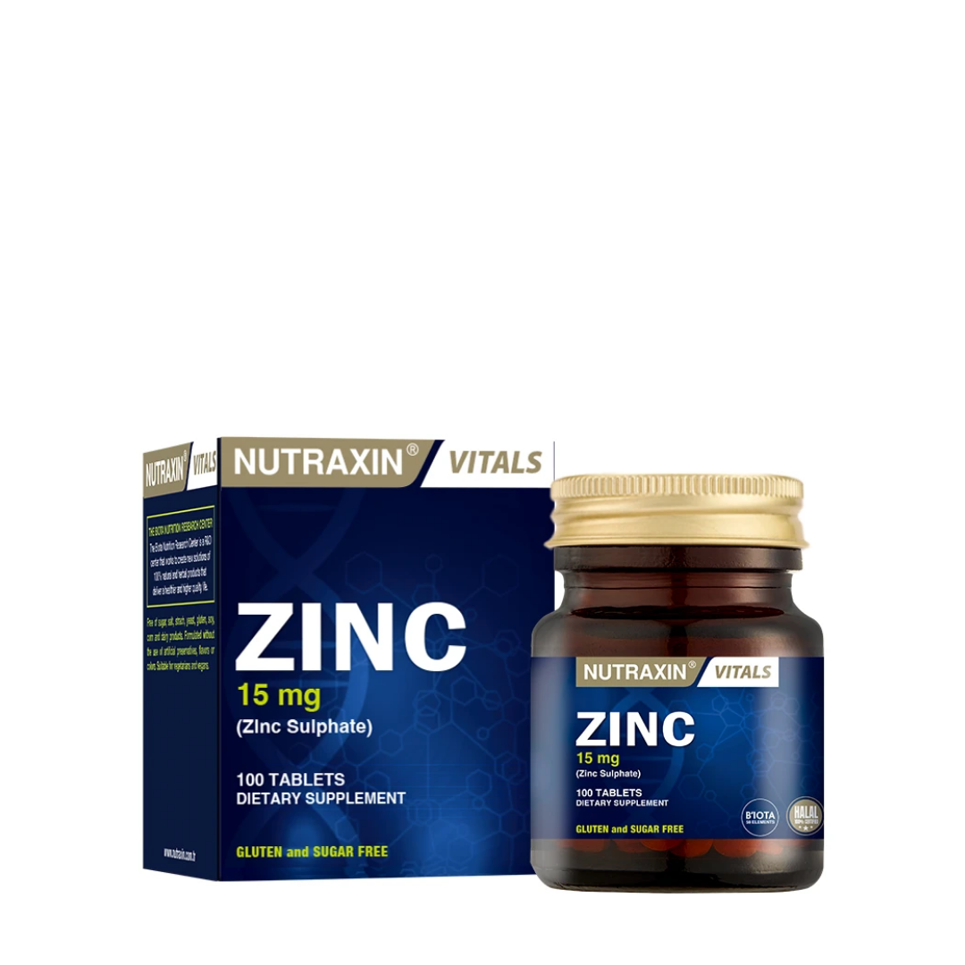 Nutraxin Zinc Sulphate 100 Tablet - Nutraxin