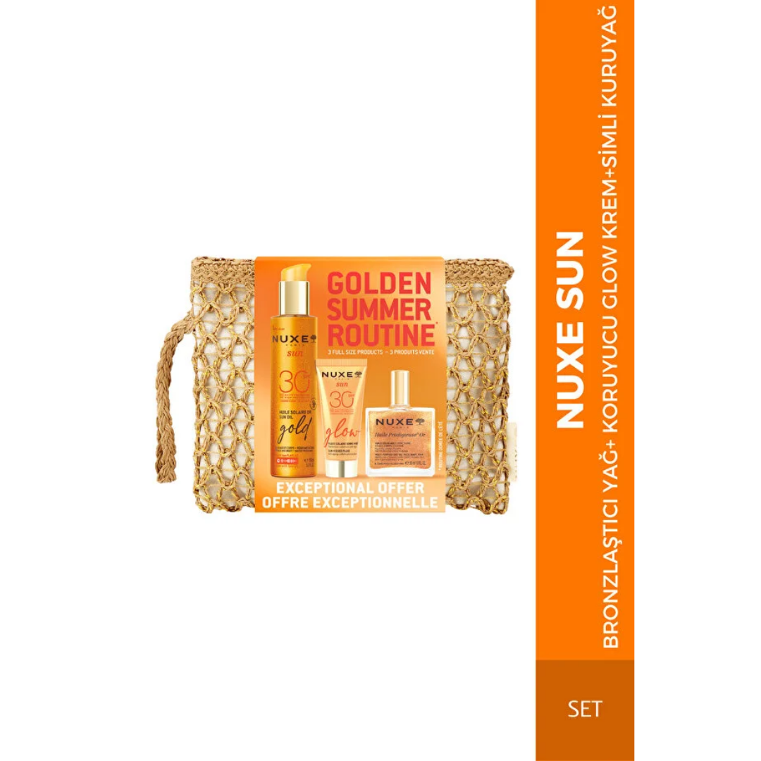 Nuxe Golden Summer Routine Set - Nuxe