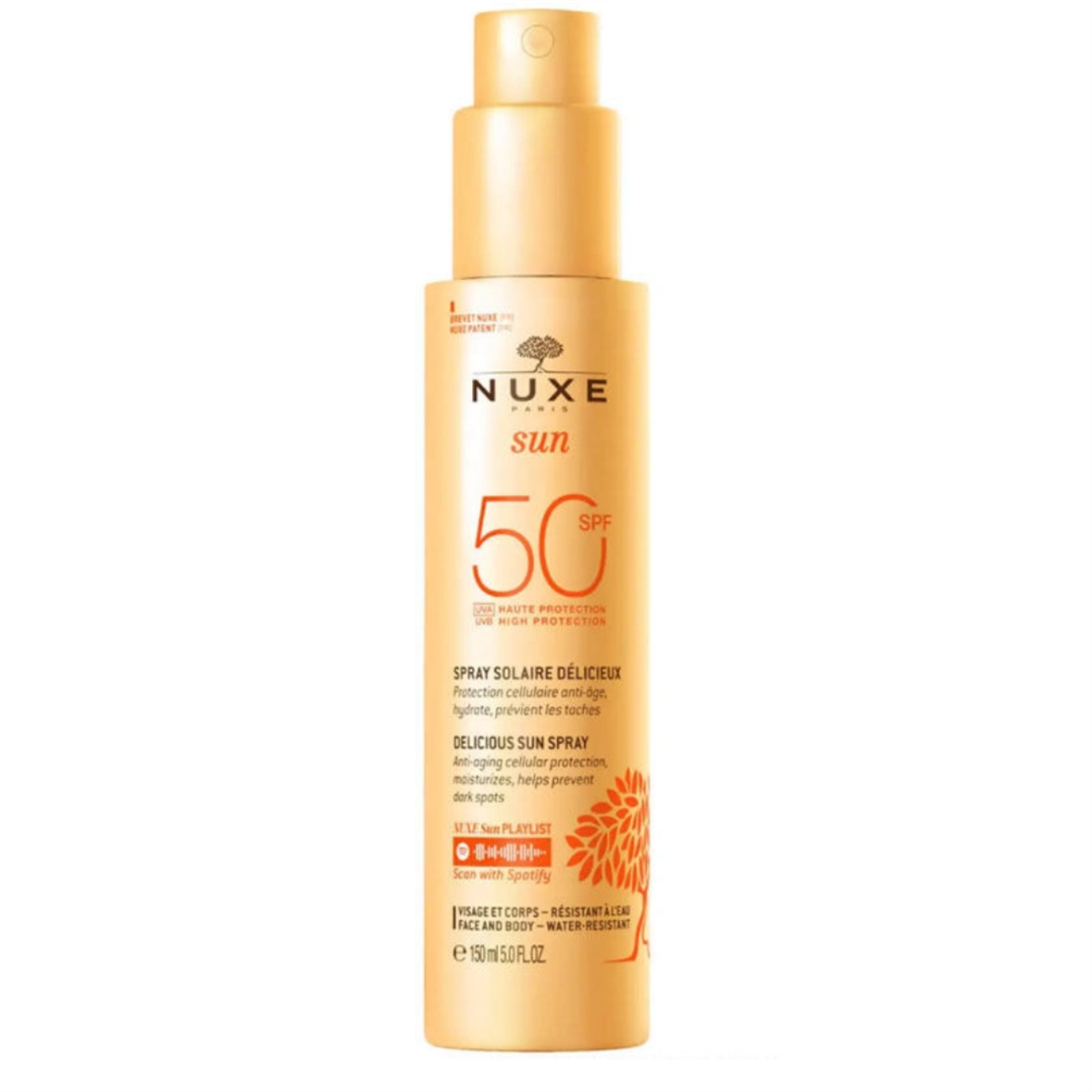 Nuxe Güneş Koruyucu Yüz ve Vücut Sütü Spf 50 150 ml - Nuxe