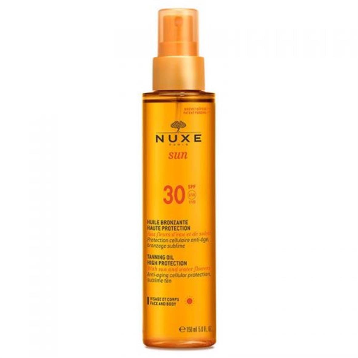 Nuxe Huile Bronzante Haute Protection Spf30 150mL - Nuxe