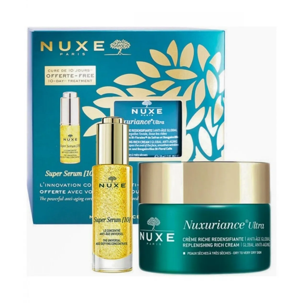 Nuxe Nuxuriance Ultra Replenishing Rich Cream Bakım Seti 50 ml - Nuxe