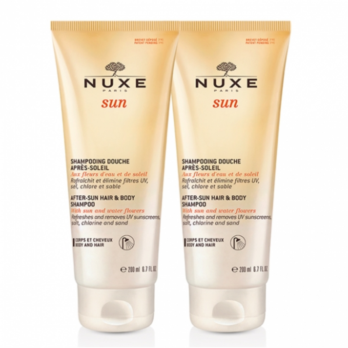 Nuxe Sun Güneş Sonrası Şampuanı 2x200 ml - Nuxe