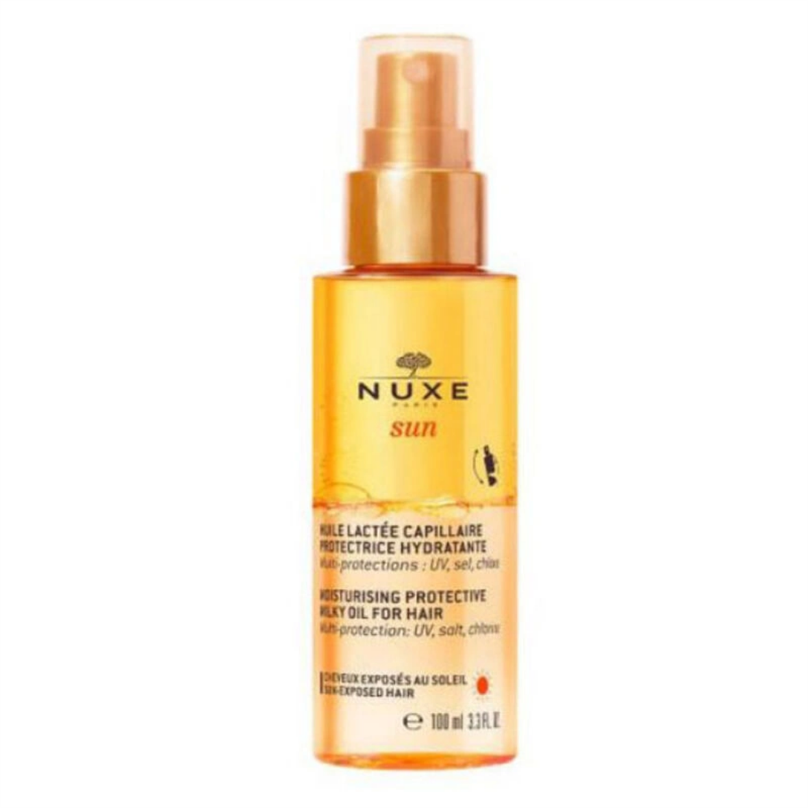 Nuxe Sun Moisturising Protective Milky Oil For Hair 100ml - Nuxe