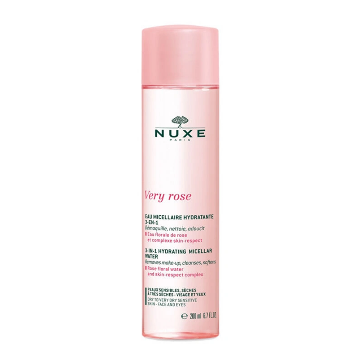Nuxe Very Rose 3 in 1 Nemlendirici Temizleme Suyu 200 ml - Nuxe