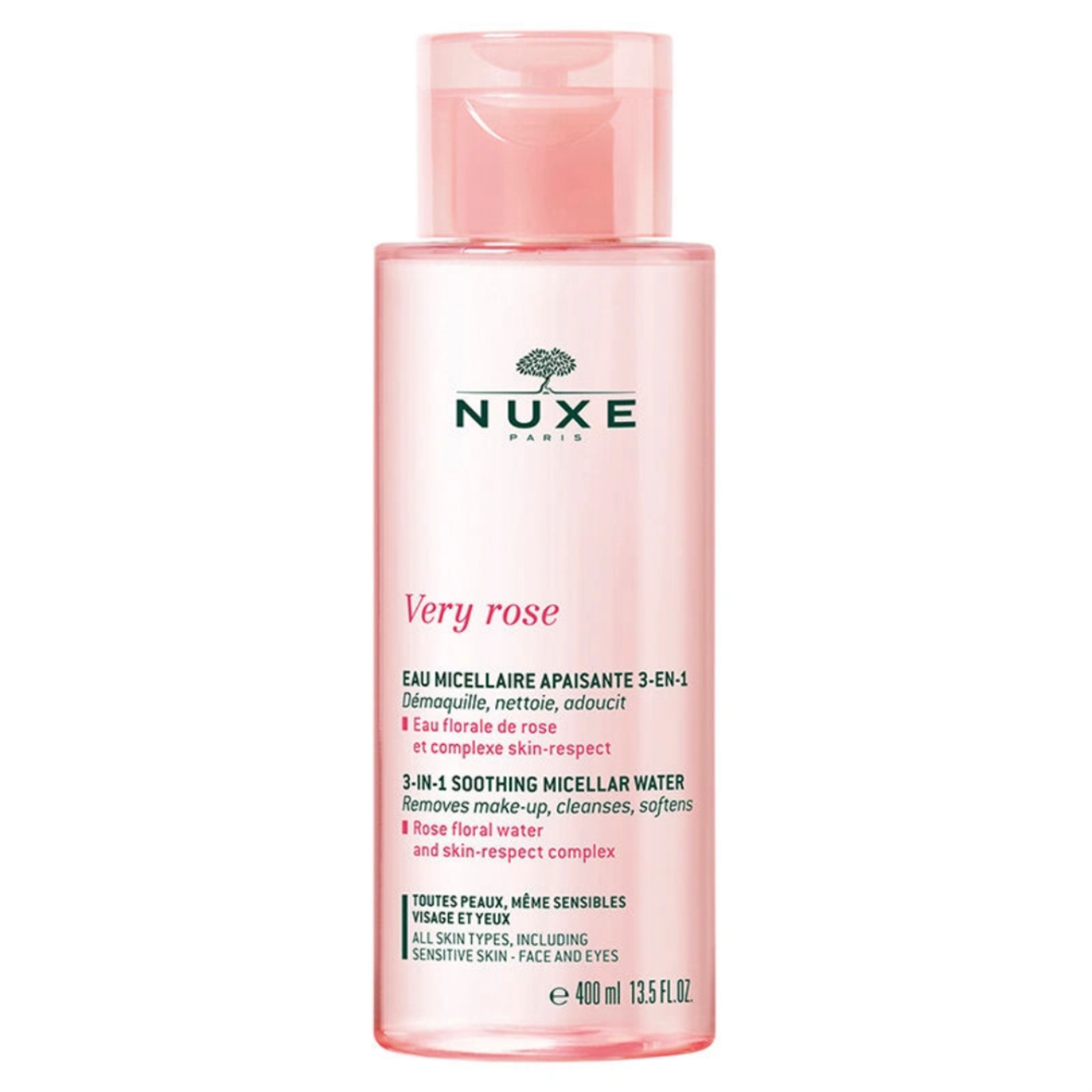 Nuxe Very Rose 3 in 1 Temizleme Suyu 400 ml - Nuxe