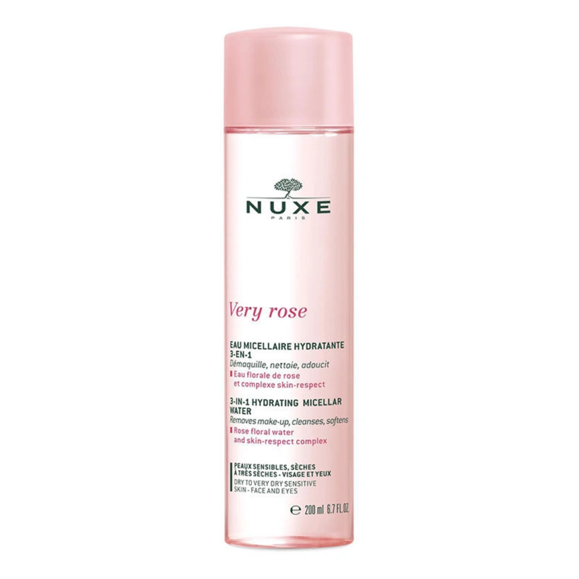 Nuxe Very Rose 3 in Makyaj Temizleme Suyu 200 ml - Nuxe