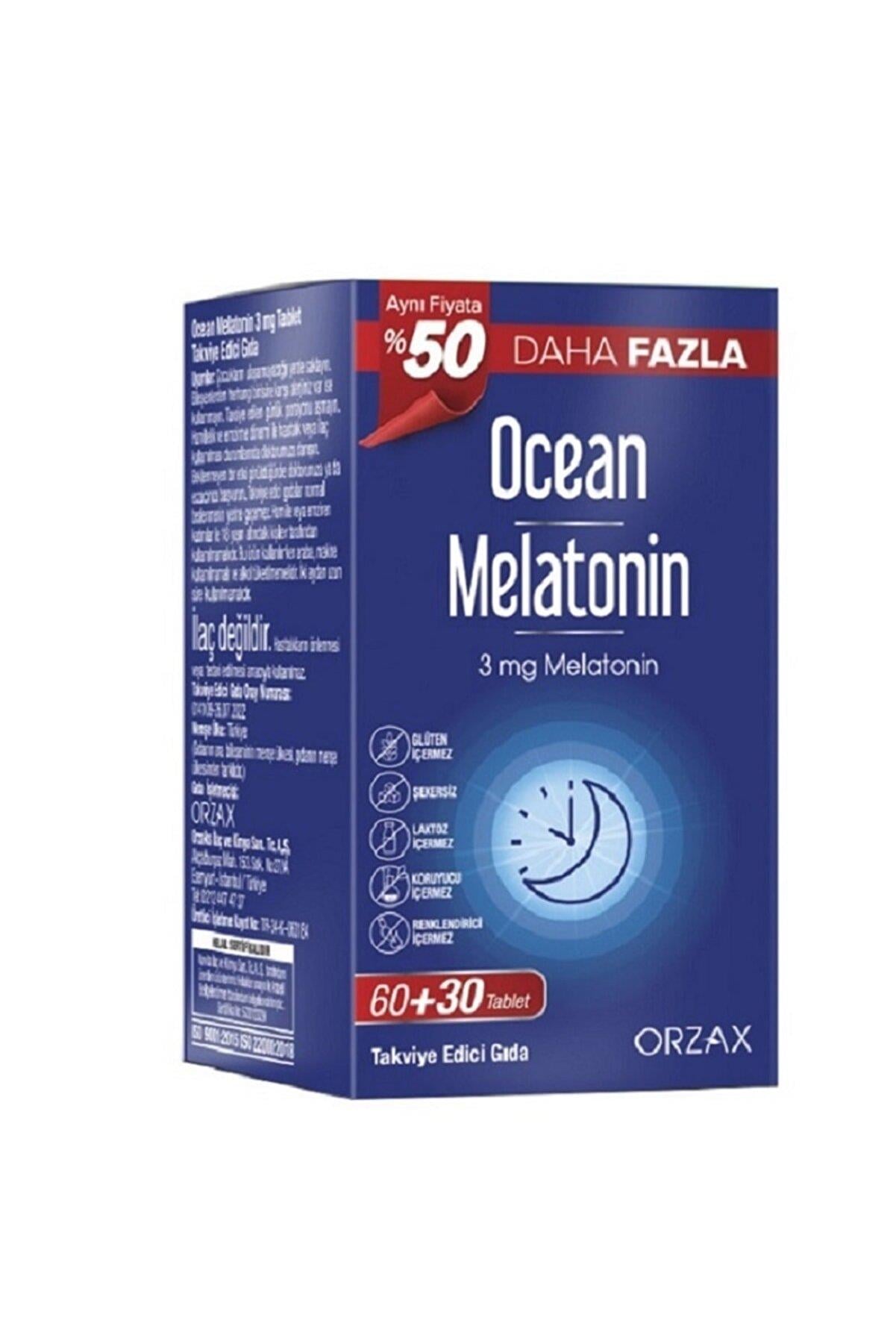 Ocean Melatonin 3 Mg 90 Tablet - Ocean