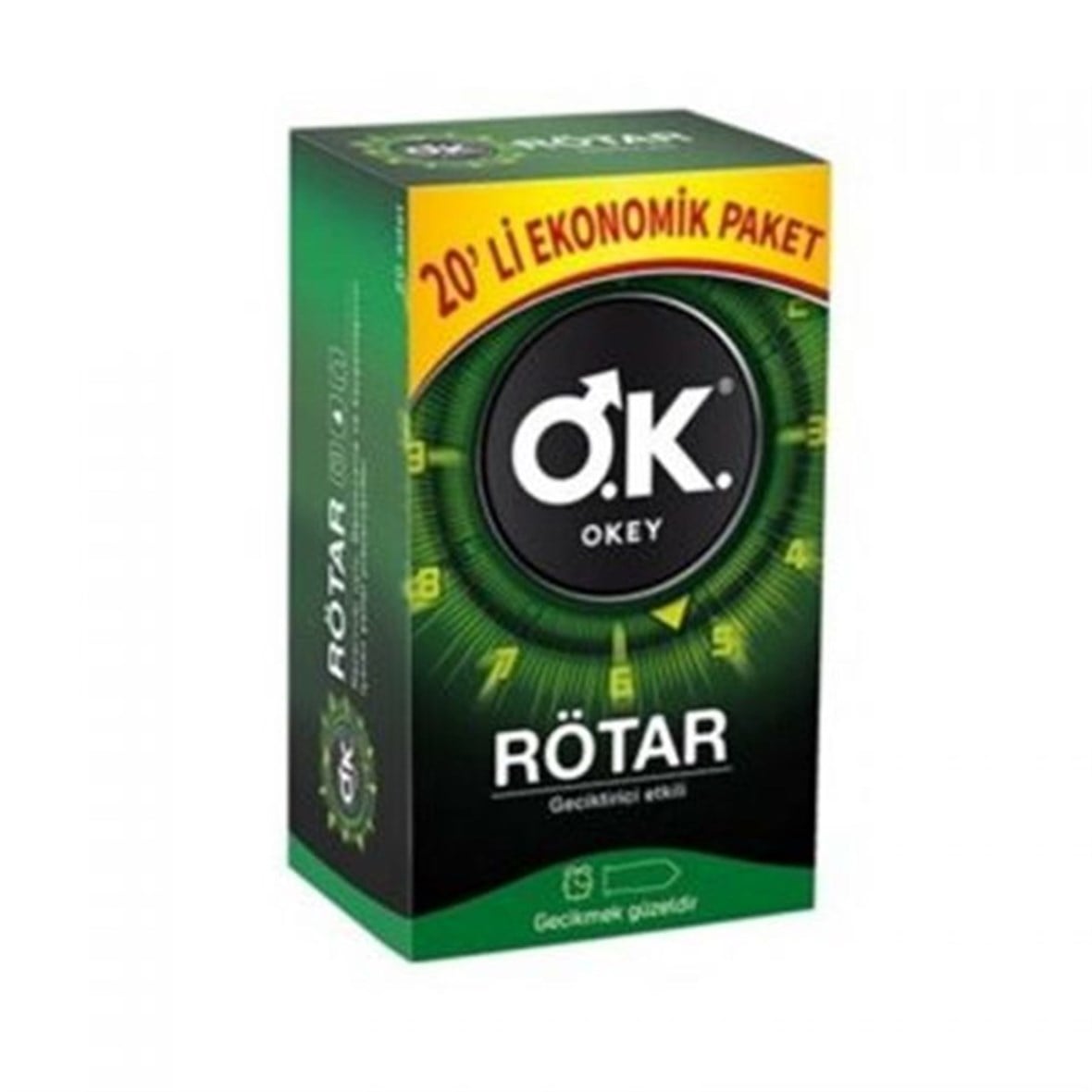 Okey Rötar 20 Adet Prezervatif - Okey