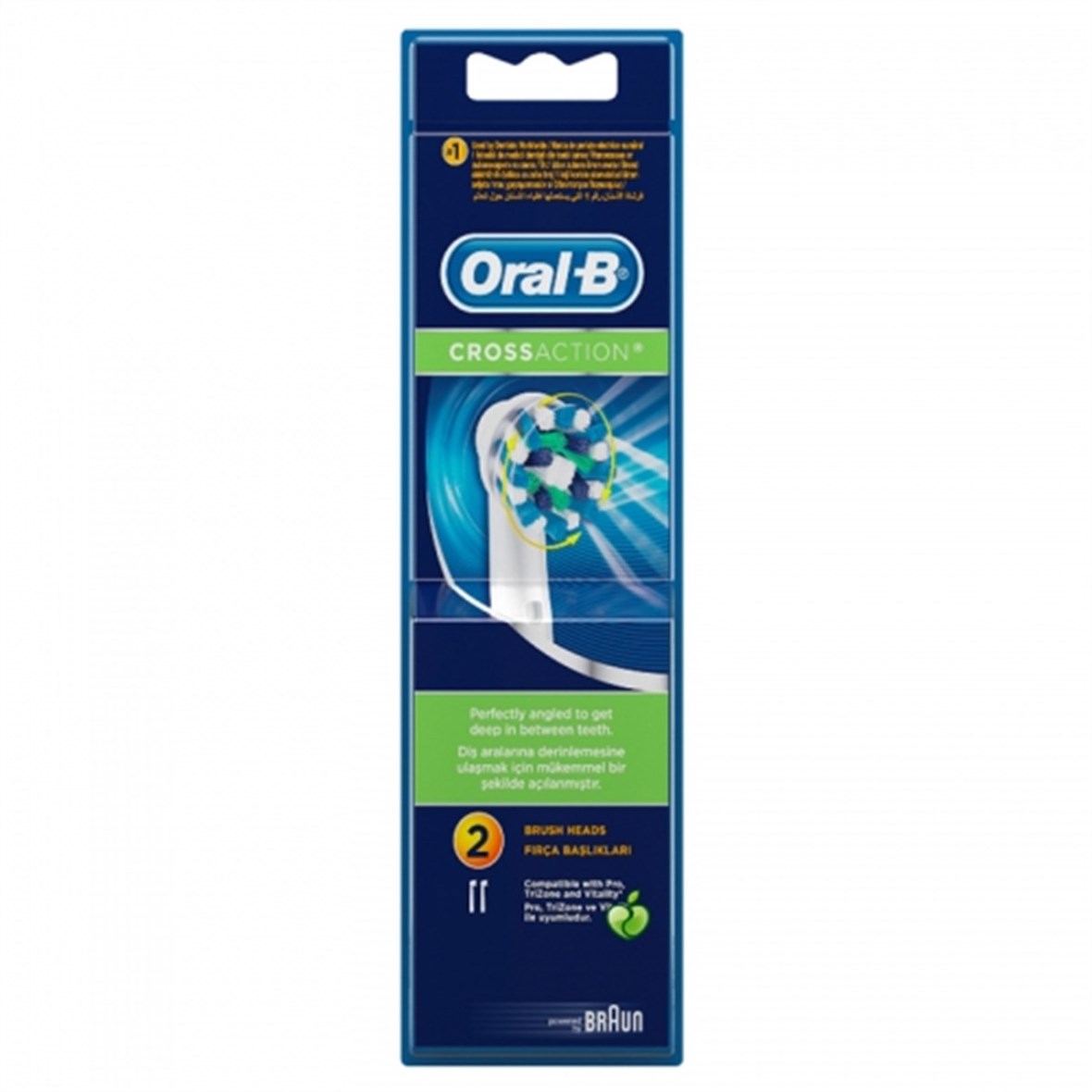 Oral-b Cross Action Diş Fırçası Yedek Başlığı 2 Adet - Oral-b