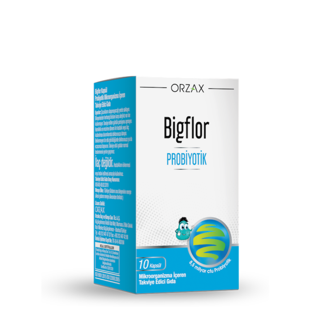 Orzax Bigflor 10 Kapsül - Orzax