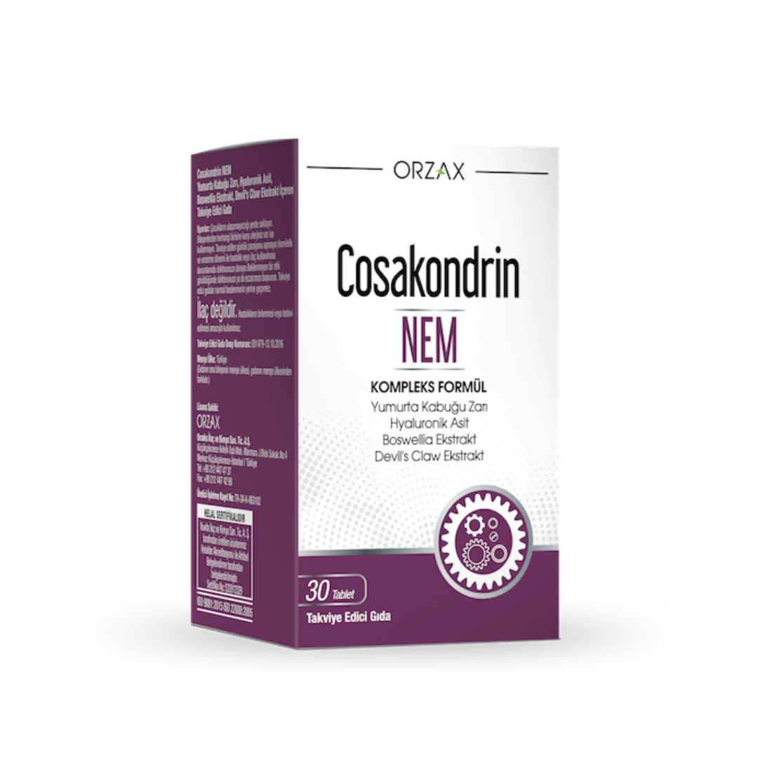 Orzax Cosakondrin Nem 30Tablet - Orzax