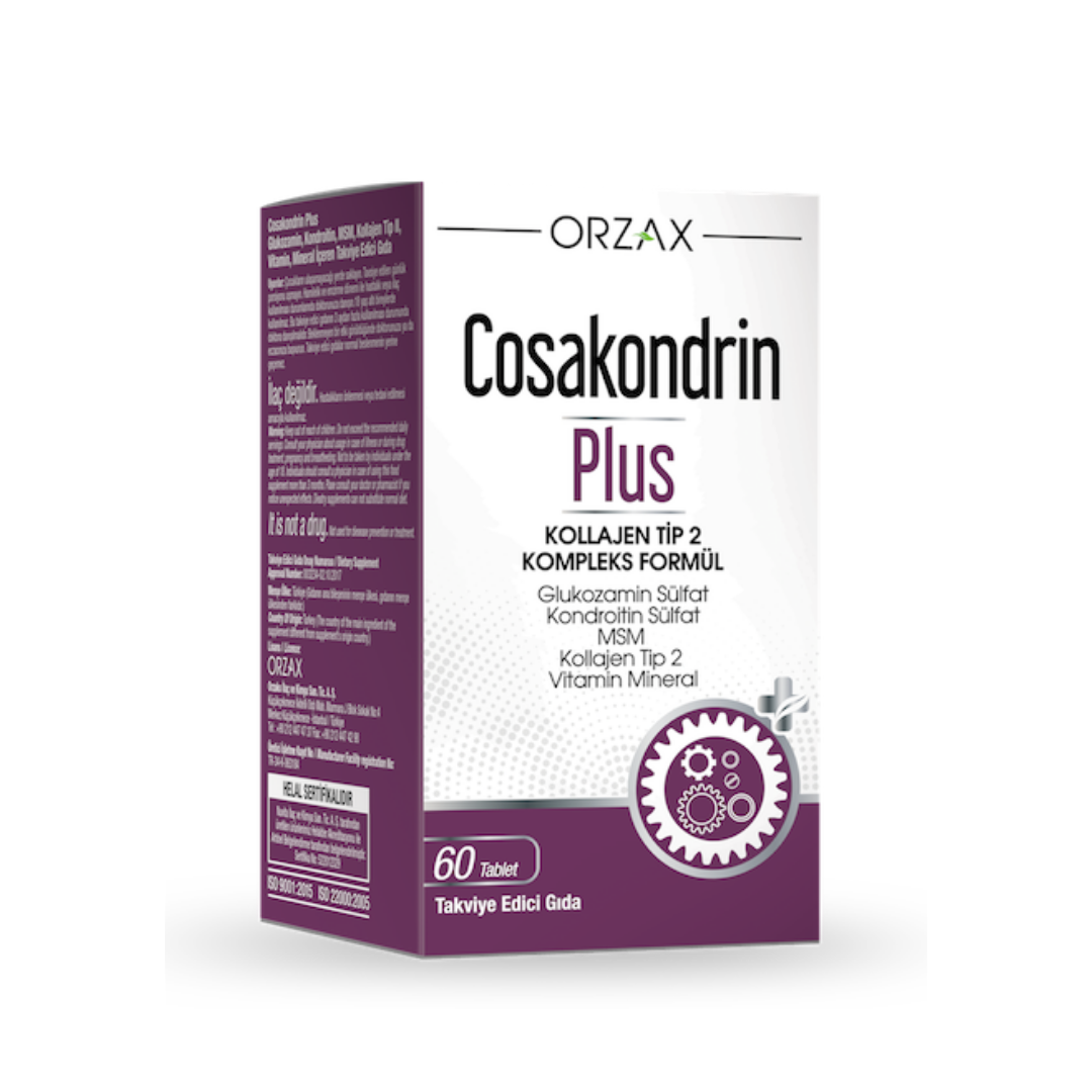 Orzax Cosakondrin Plus 60 Tablet - Orzax