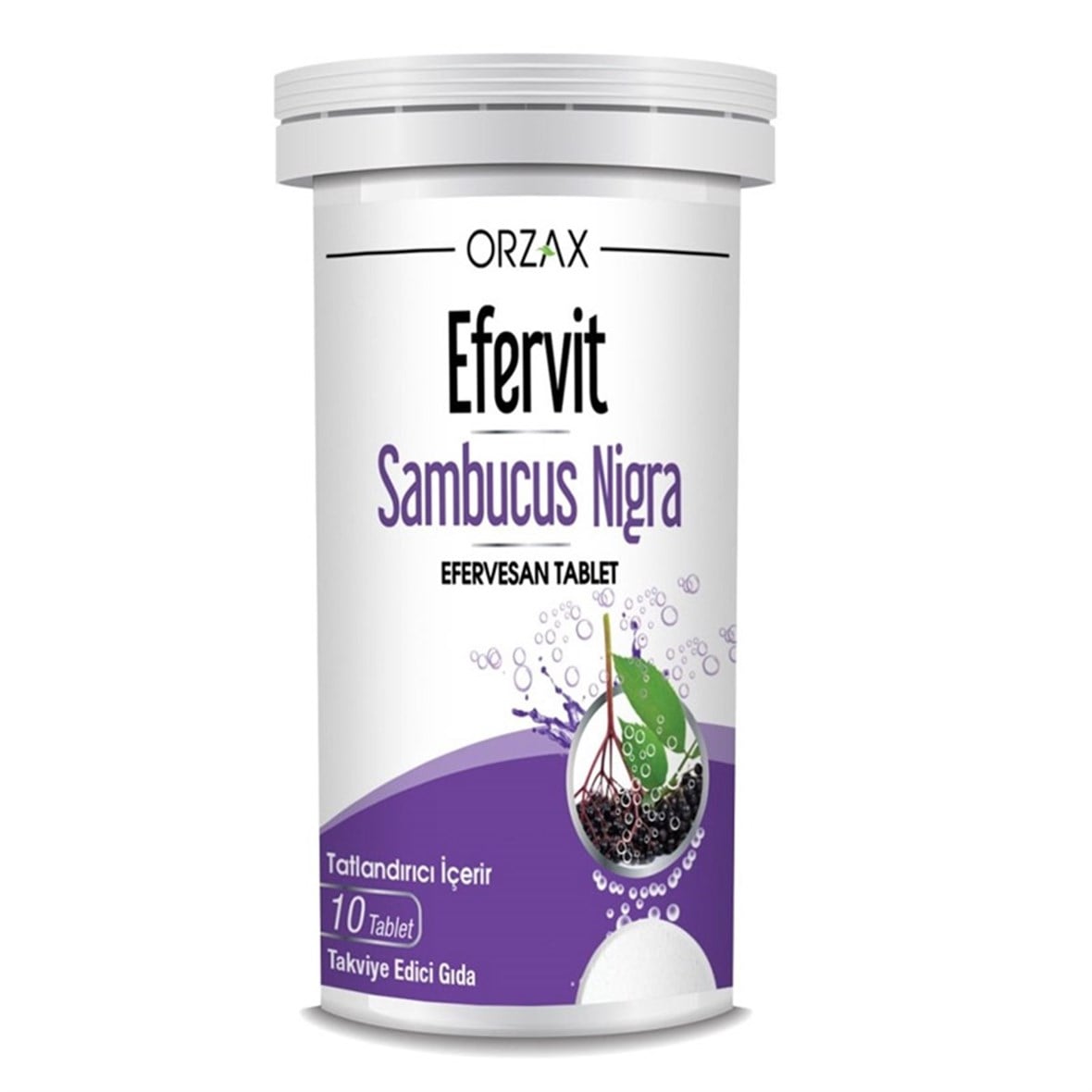 Orzax Efervit Sambucus Nigra 10 Tablet - Orzax