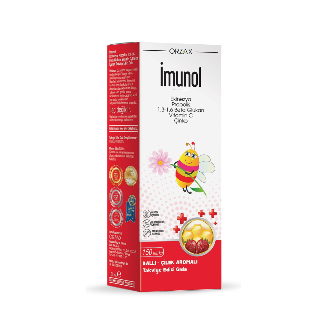 Orzax İmunol Şurup 150ml - Orzax