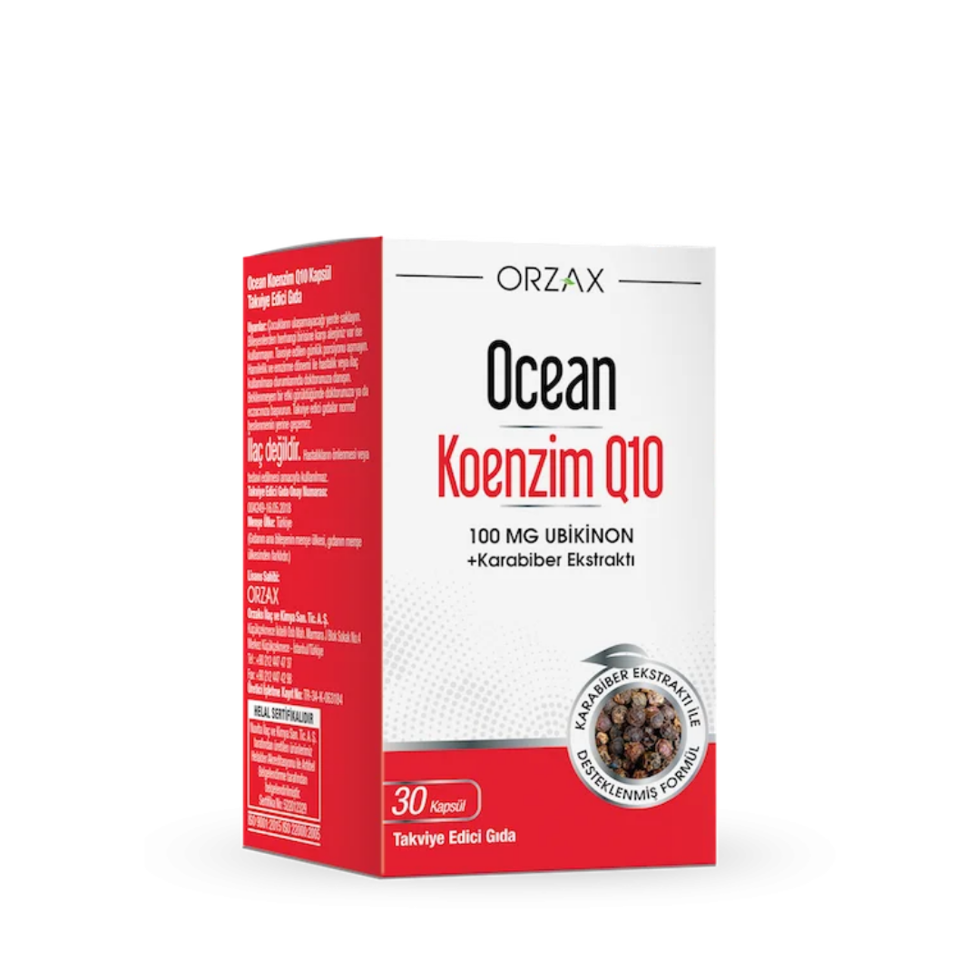 Orzax Ocean Koenzim Q10 30 Kapsül - Orzax