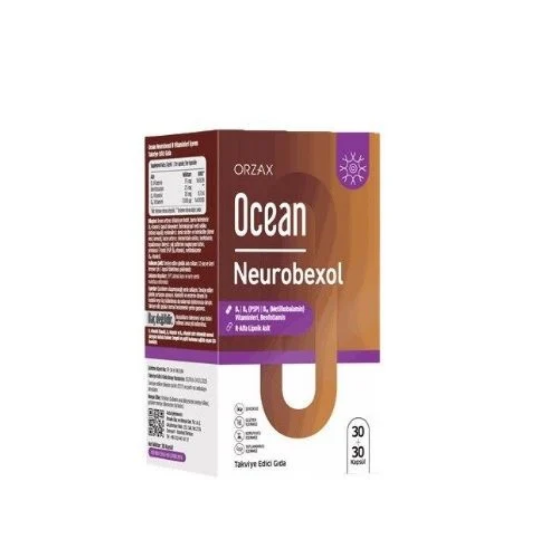 Orzax Ocean Neurobexol 60 Kapsül - orzax