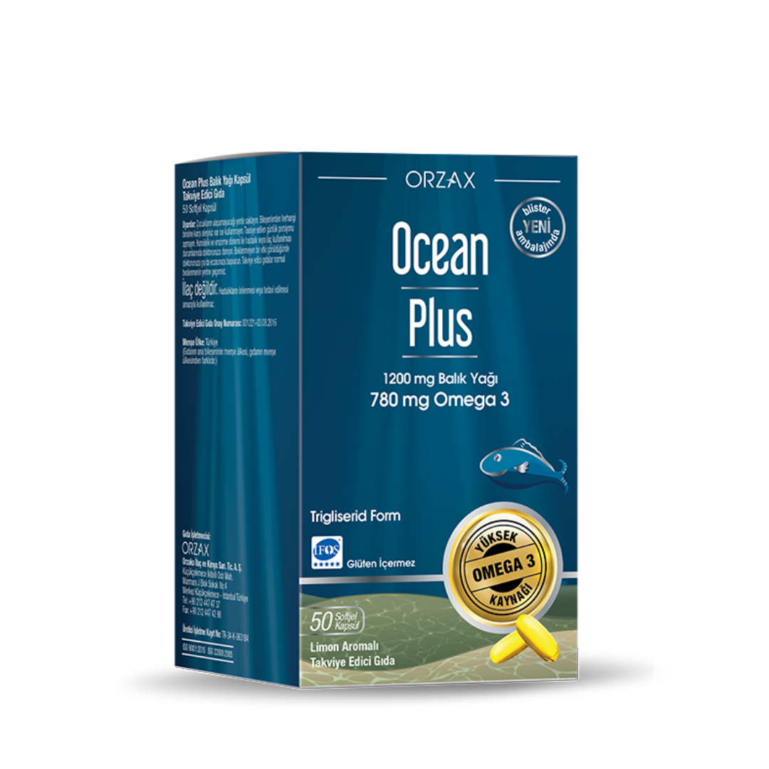 Orzax Ocean Plus 50 Kapsül - Orzax