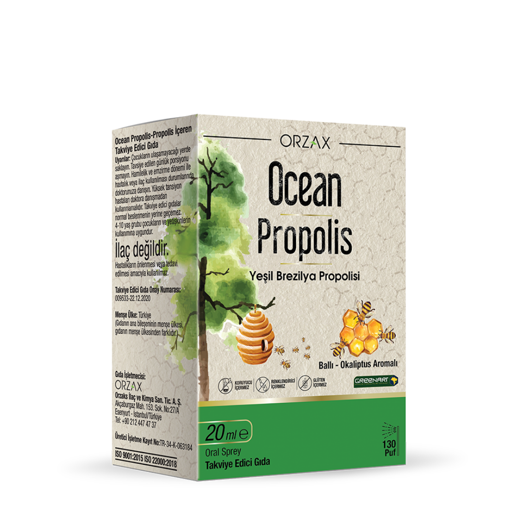 Orzax Ocean Propolis Sprey 20 ml - orzax