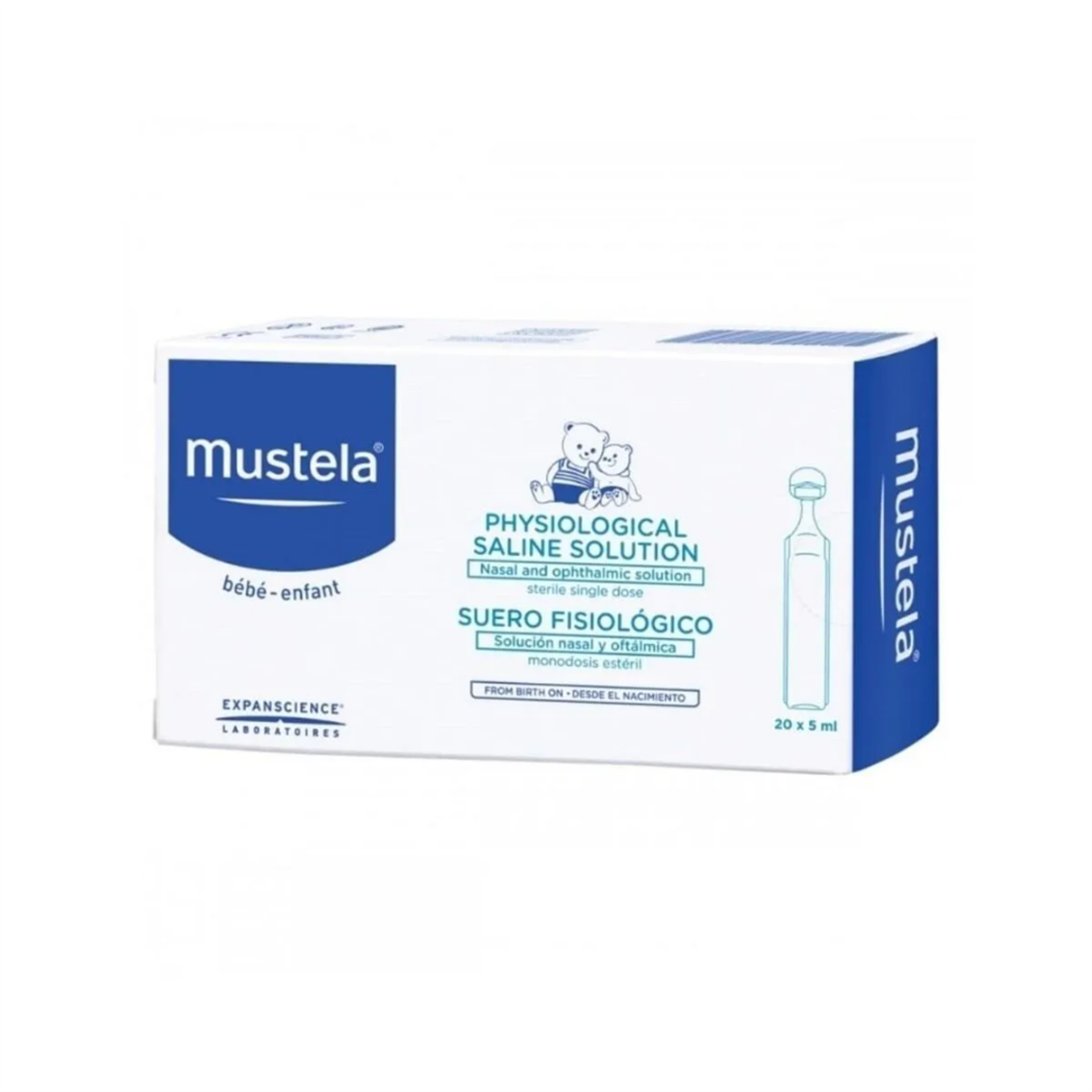 Physiological Saline 5 Ml 20'li Flakon Serum Fizyolojik . - Mustela