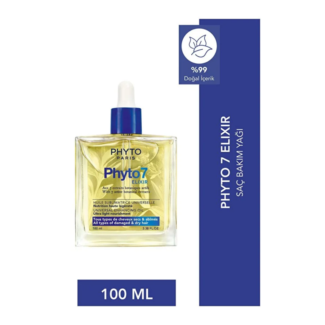 Phyto 7 Elixir Saç Bakım Yağı 100 ml - Phyto