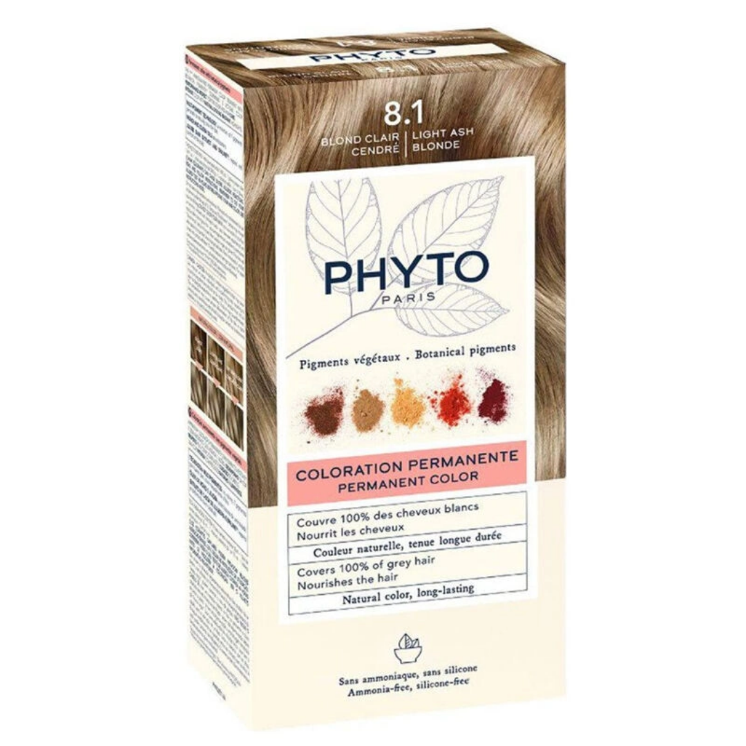 Phyto Color 8.1 Küllü Sarı Amonyaksız Kalıcı Bitkisel Saç Boyası  - Phyto