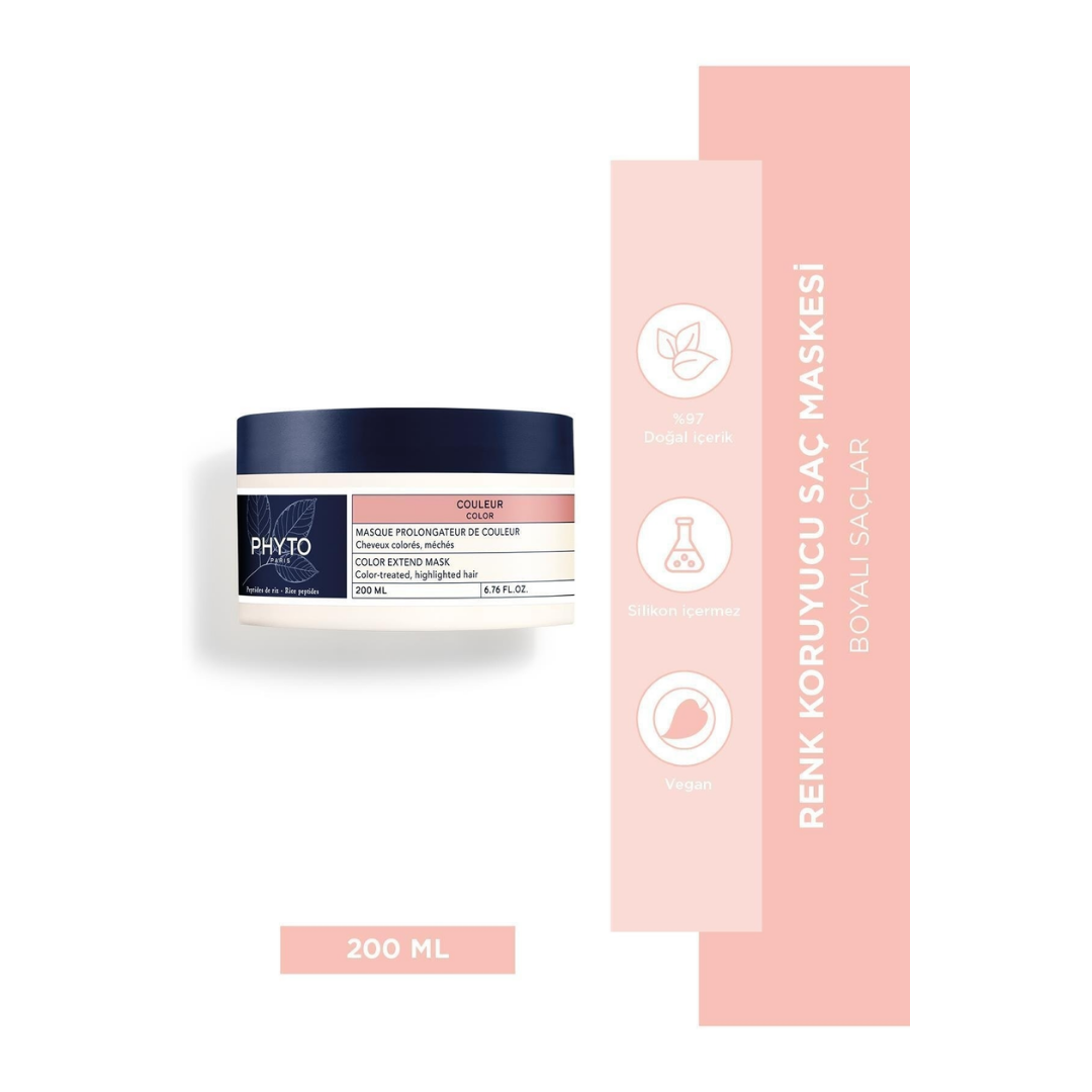 Phyto Couleur Color Renk Koruyucu Besleyici Maske 200 ml - Phyto Saç Bakım