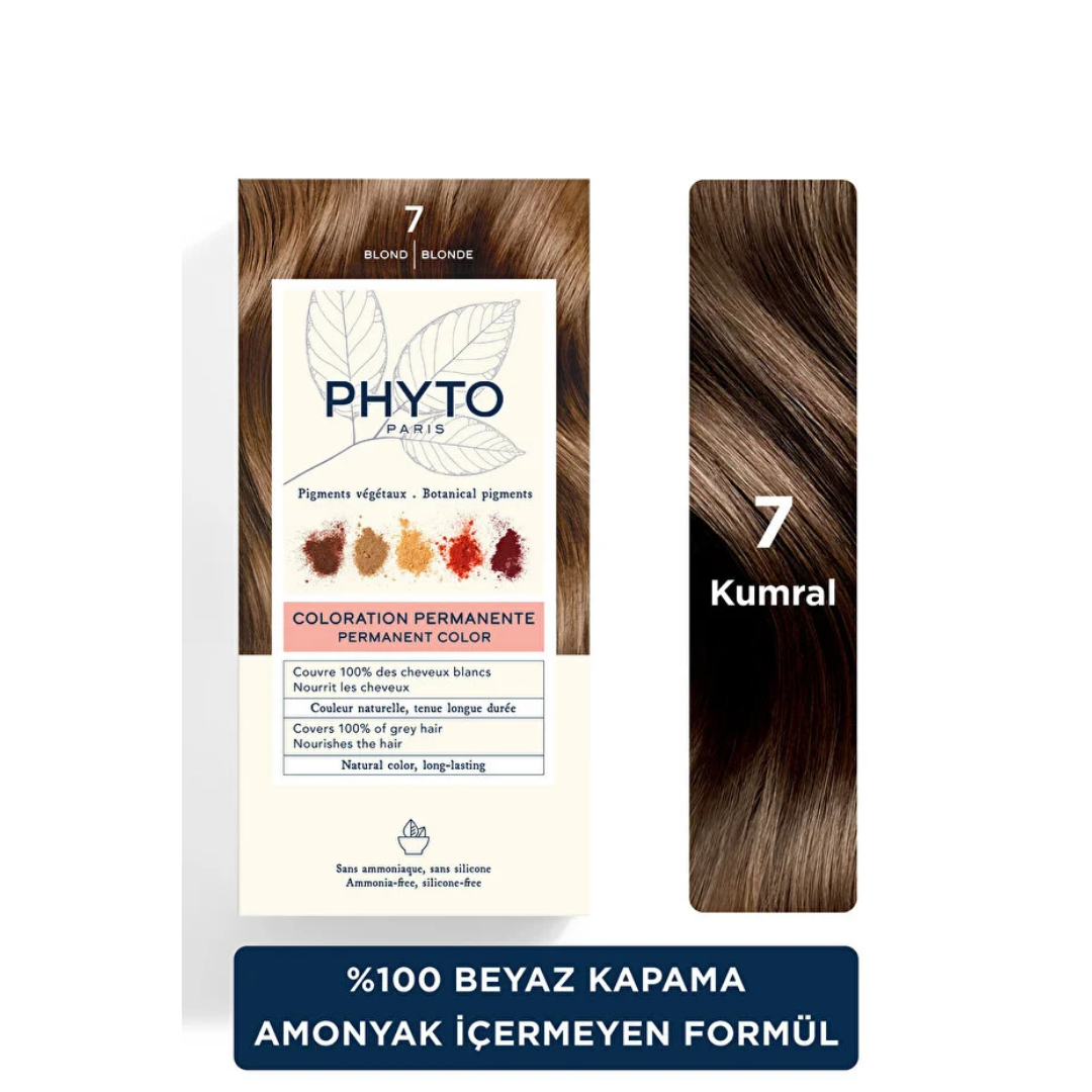 Phyto Phytocolor Bitkisel Saç Boyası - 7 - Kumral - Phyto