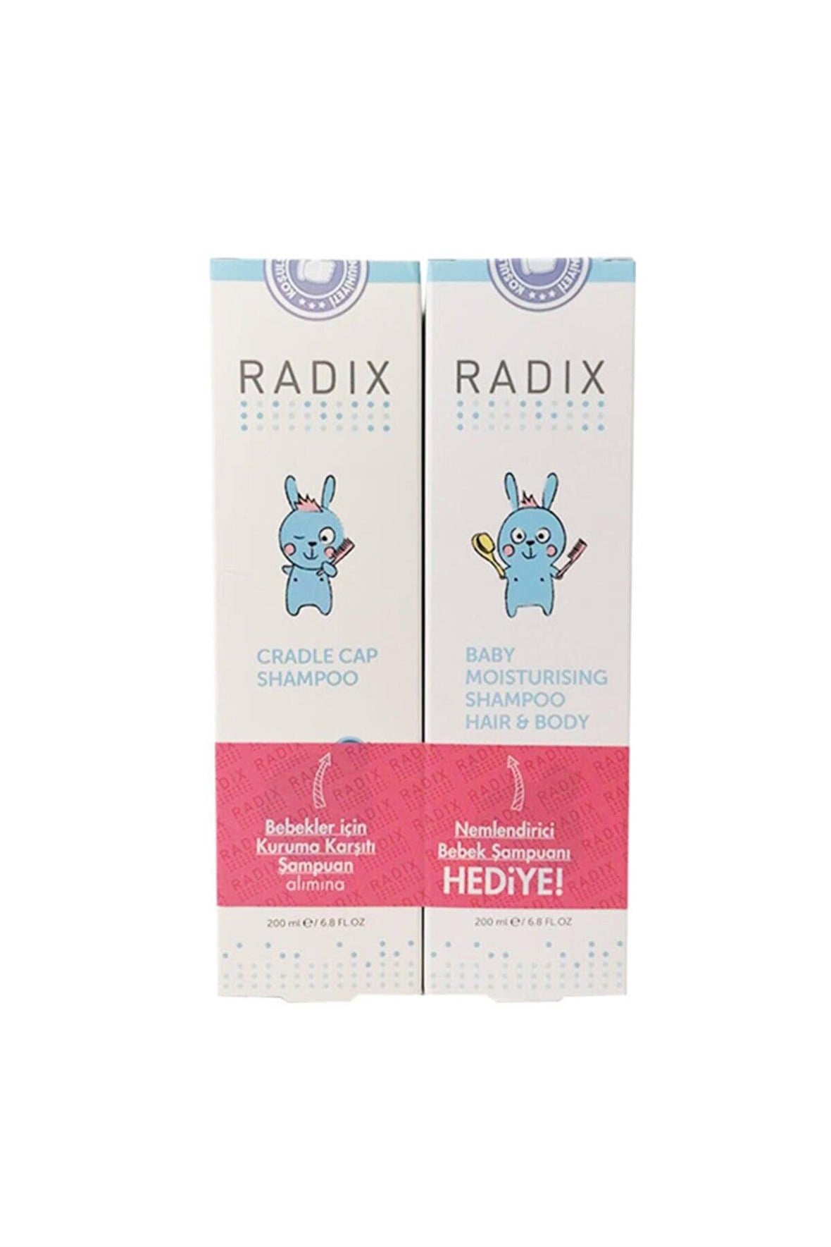 Radix Hediyeli Bebek Bakım Seti - Radix