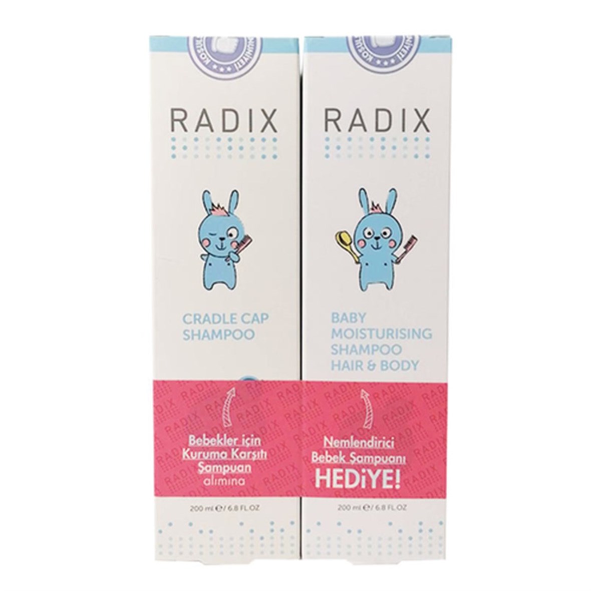 Radix Hediyeli Bebek Bakım Seti - Radix