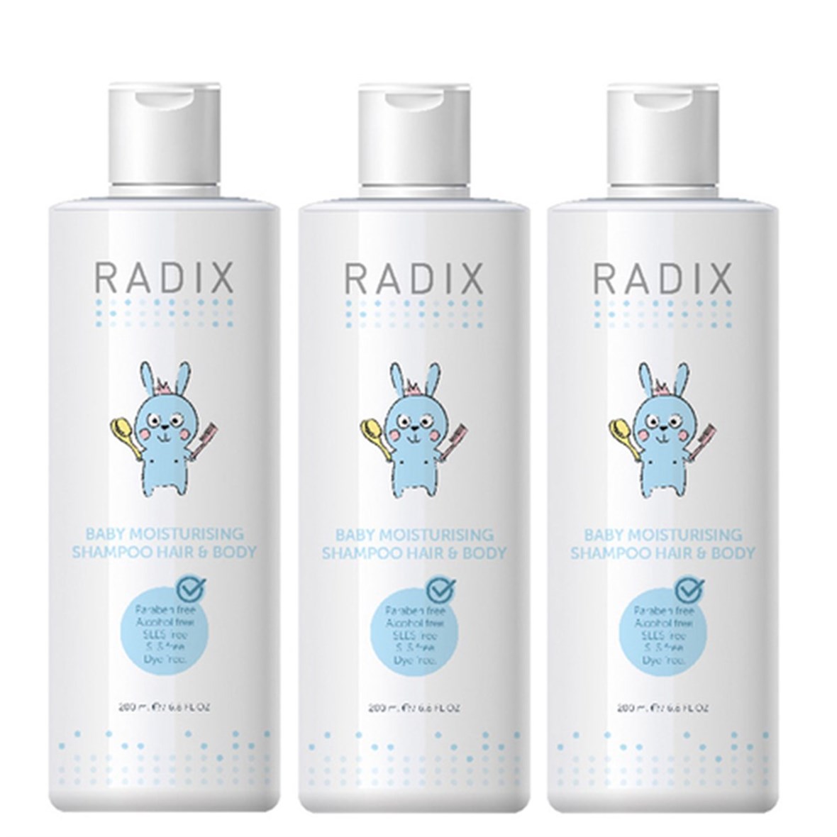 Radix Nemlendiricili Bebek Şampuanı Saç ve Vücut 3 AL 2 ÖDE - Radix