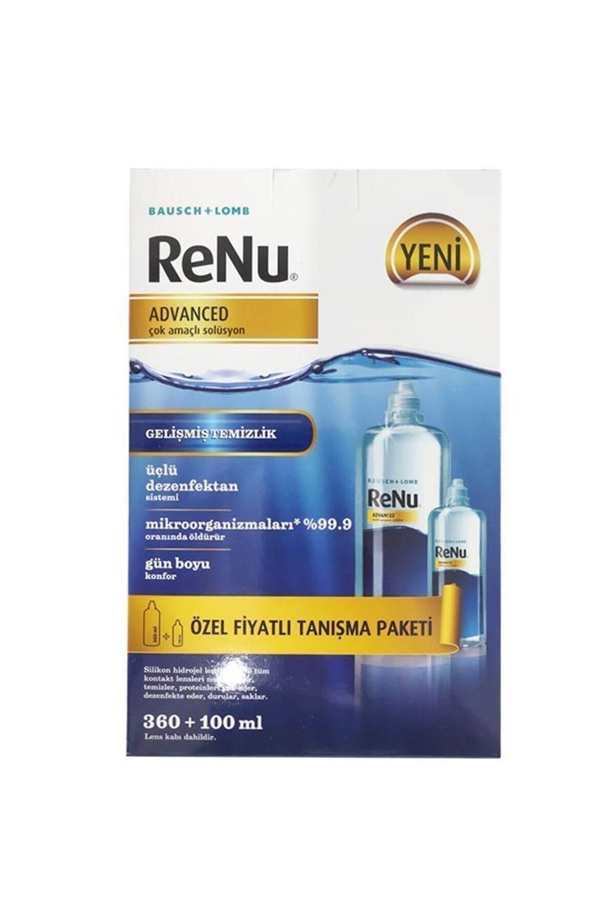 Renu Advanced Lens Solüsyonu 360 ml 100 ml - Renu