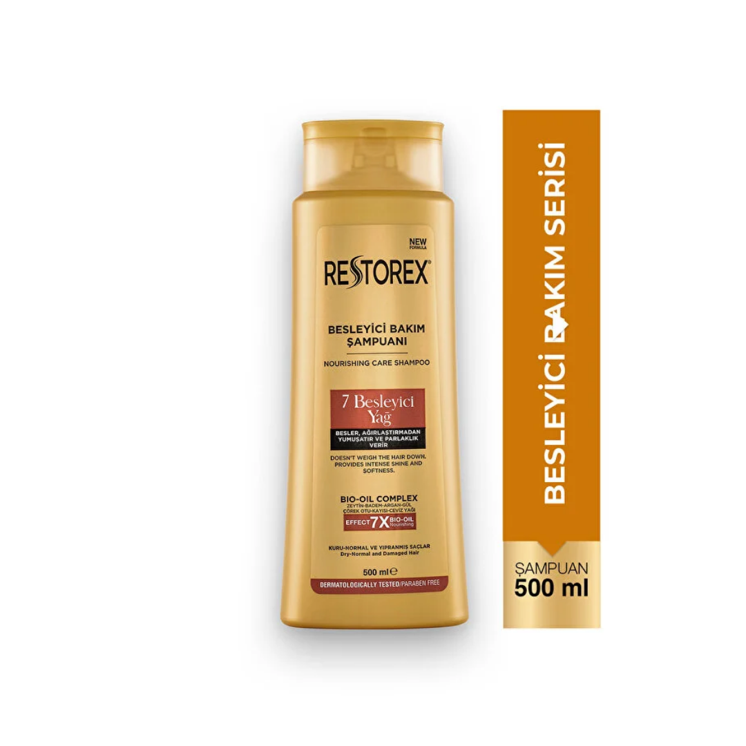 Restorex 7 Besleyici Yağ İçerikli Şampuan 500 ml - Restorex
