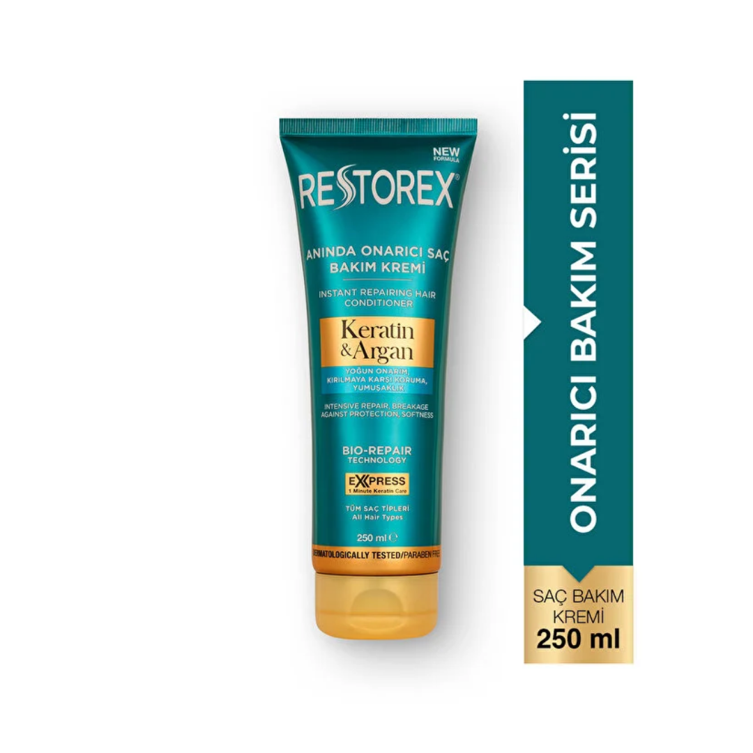 Restorex Keratin ve Argan Saç Bakım Kremi 250 ml - Restorex