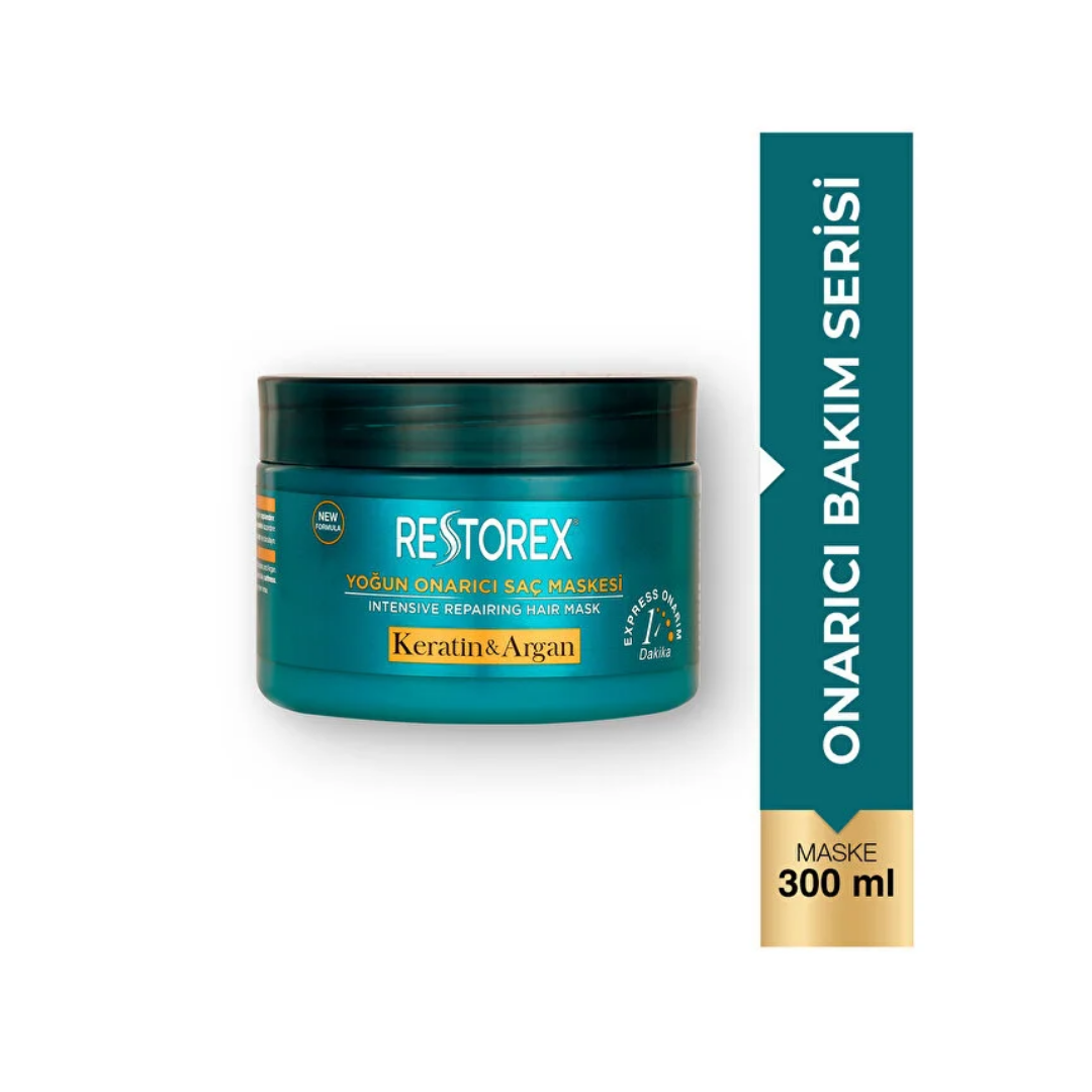 Restorex Keratin ve Argan Saç Maskesi 300 ml - Restorex