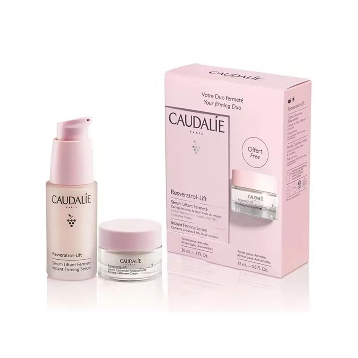 Resveratrol Lift Serum Duo Set - Caudalie