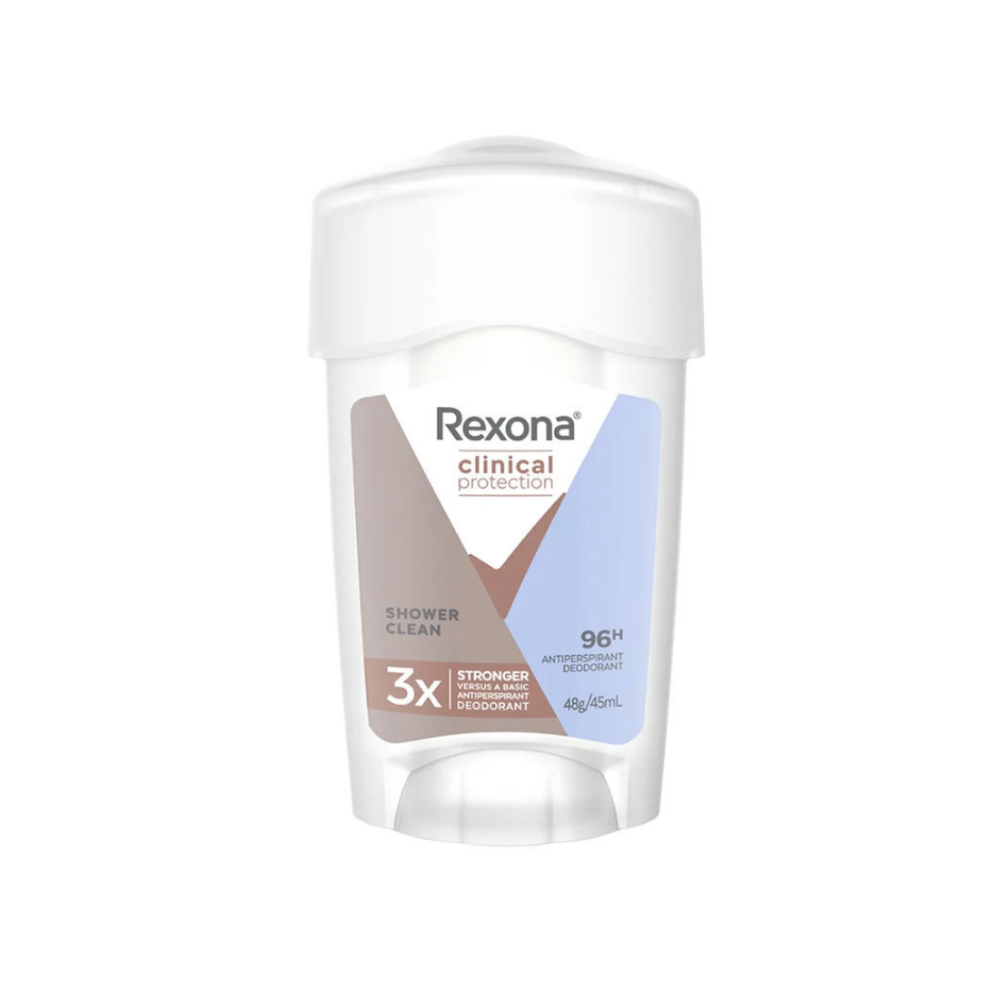 Rexona Clinical Protection Shower Clean Stick Deodorant 45 ml - Rexona