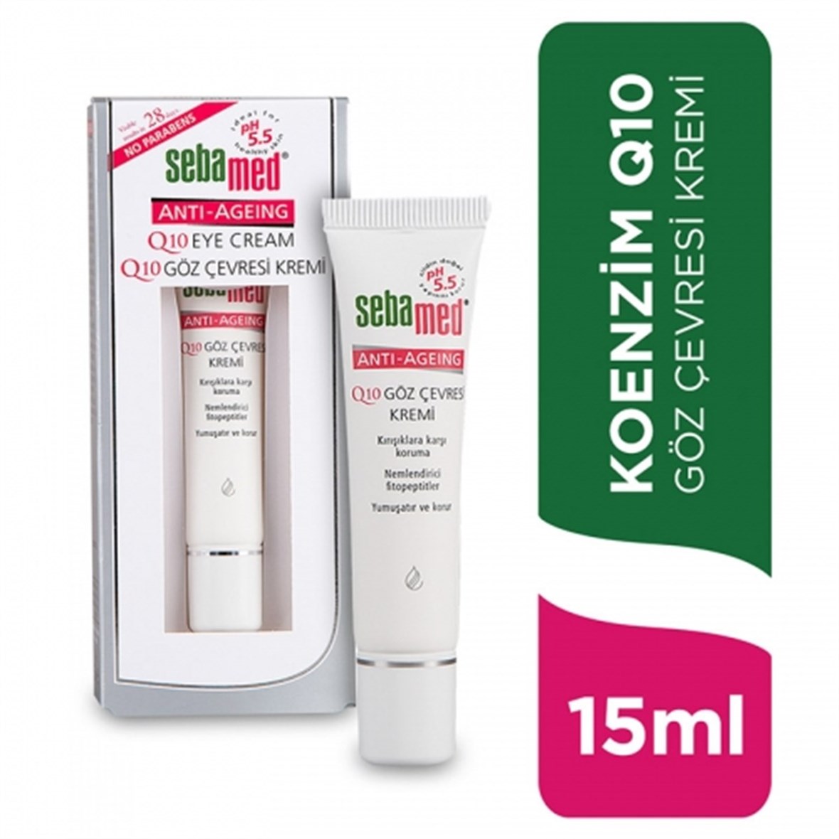 Sebamed Q10 Yaşlanma Karşıtı Göz Çevresi Kremi 15 ml - Sebamed
