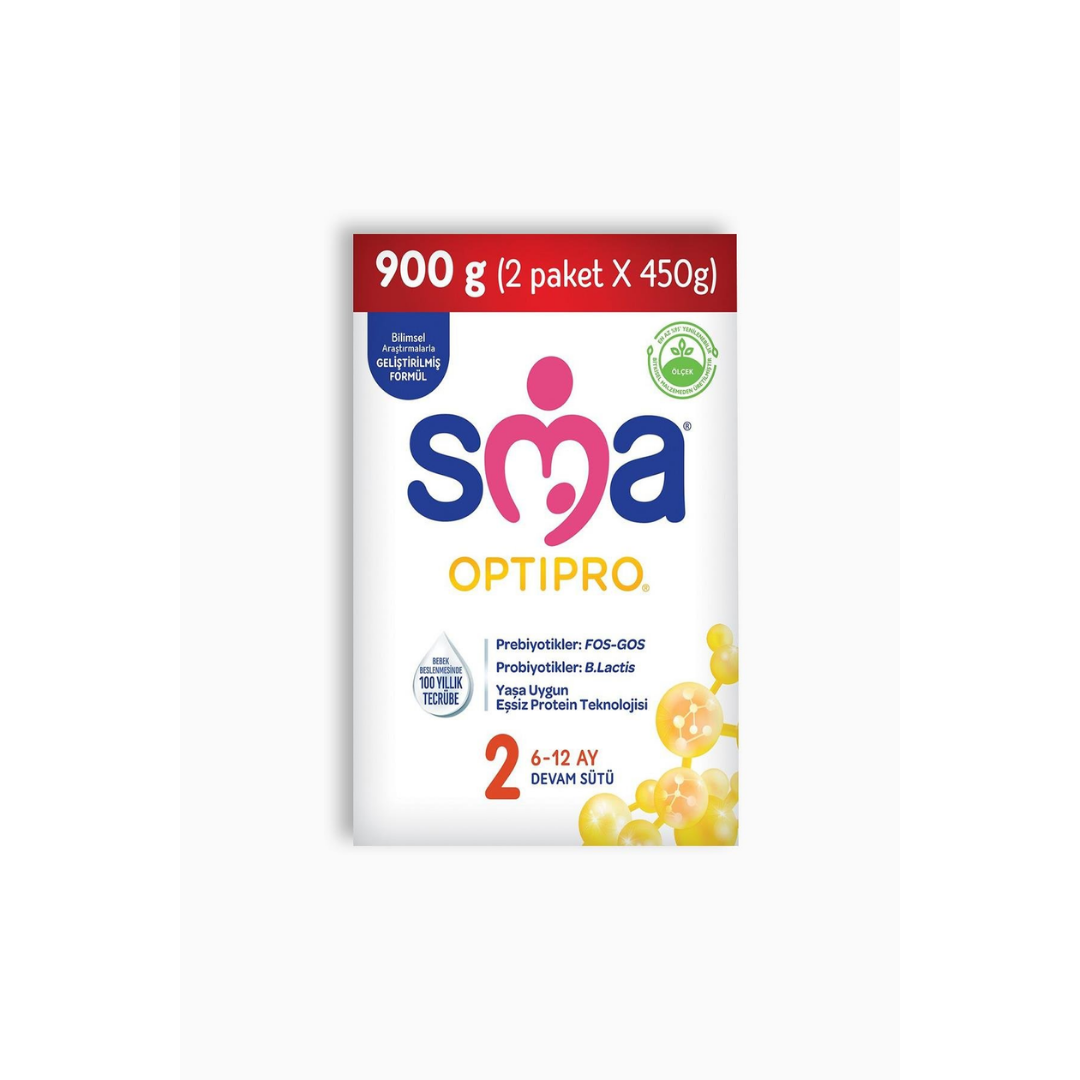 SMA Optipro 2 Devam Sütü 450 gr 2'li - SMA