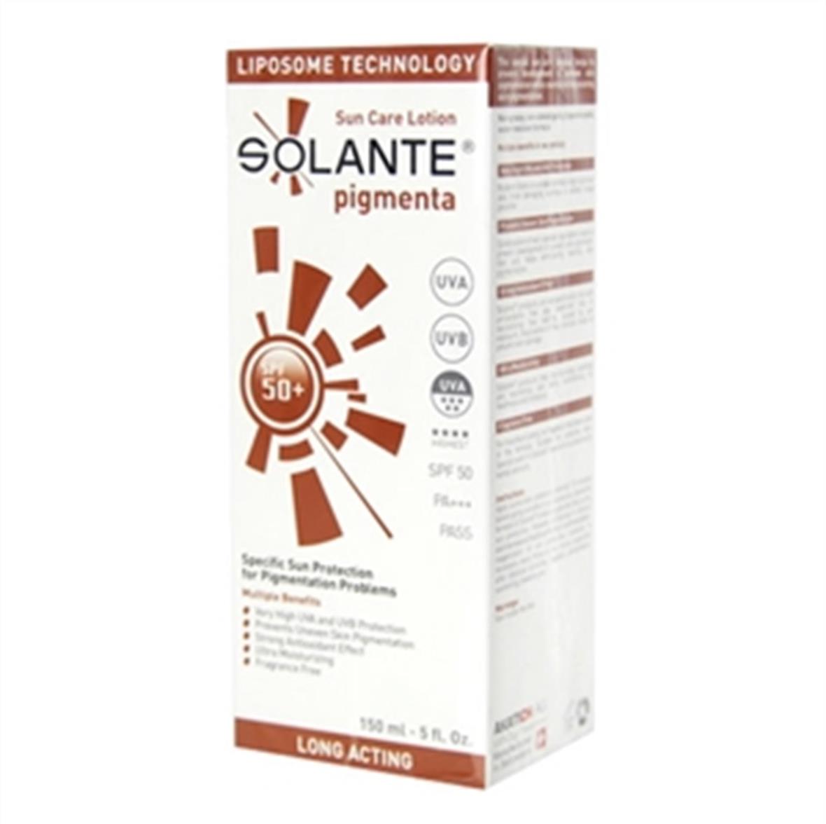 Solante Pigmenta Lotion SPF 50+ 150 ml - Solante