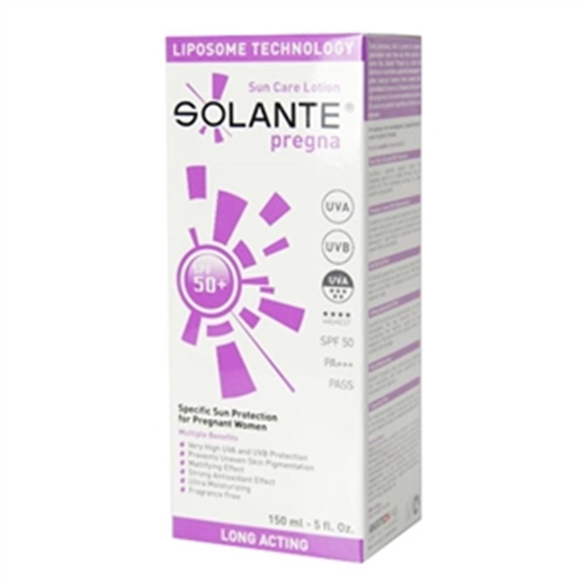 Solante Pregna SPF 50+ Losyon 150 ml - Solante
