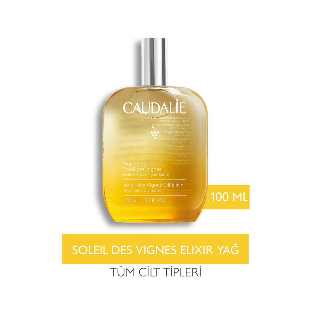 Soleil Des Vignes Elixir Bakım Yağı 100 ml - Caudalie